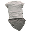 Fashion Gentleman Baby Summer Short-sleeved Suit Pants