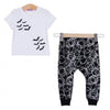 Children Suit Baby Boy's Clothing Set Bat Print