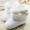 White Baby Princess Shoes  Bow Knot