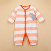 Spring Baby Striped Rompers