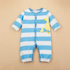 Spring Baby Striped Rompers