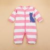 Spring Baby Striped Rompers